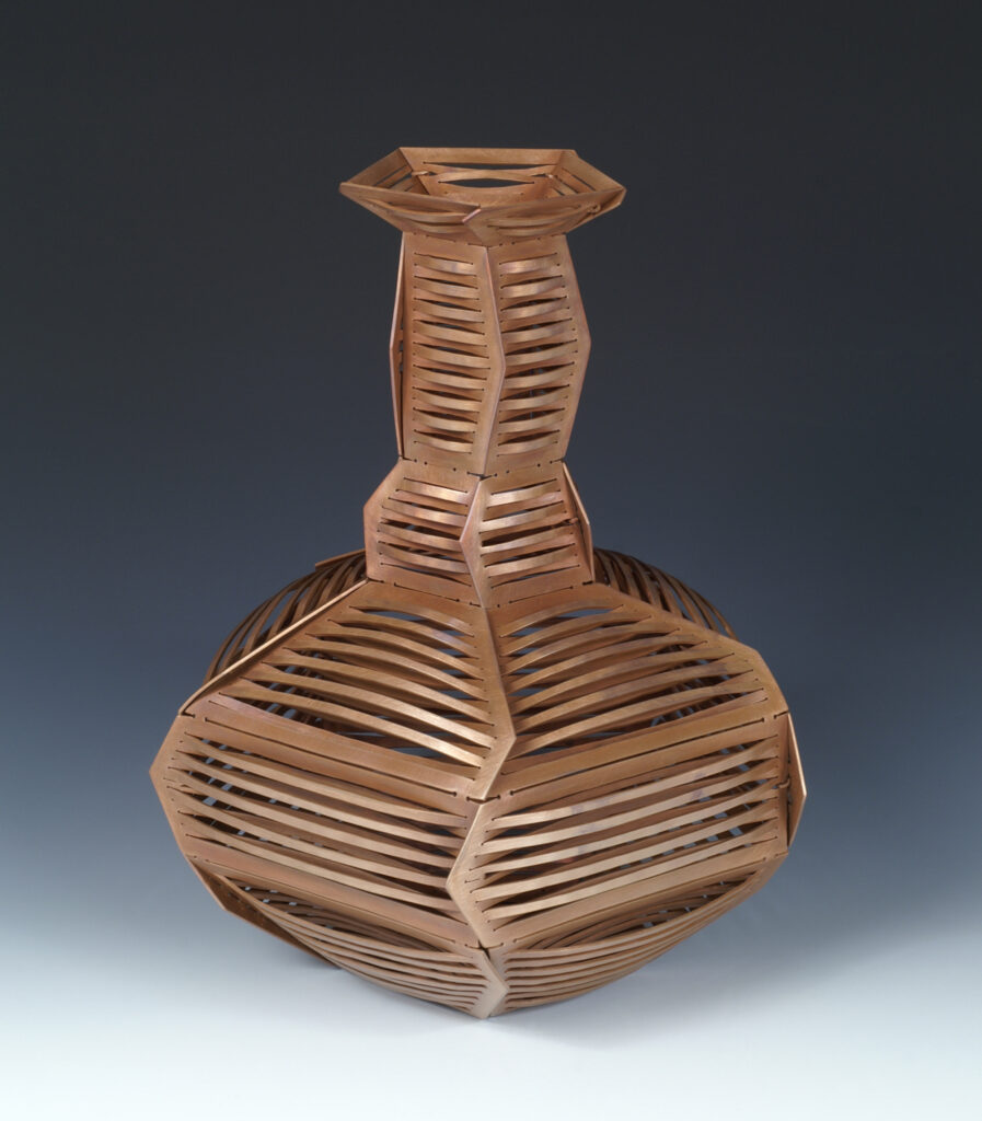 Jon M Ryan copper vase